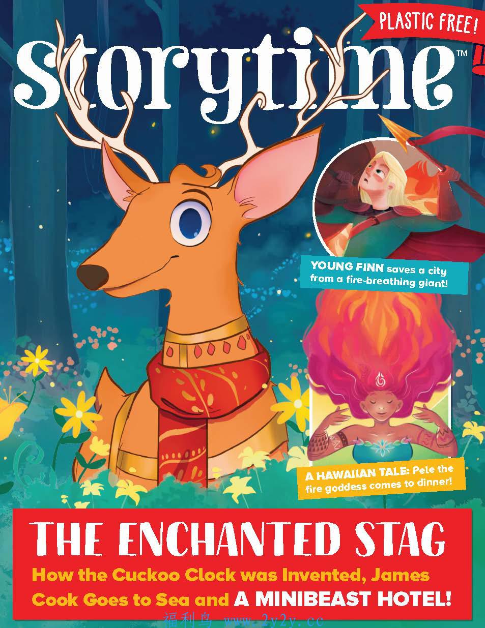 [杂志] 「英国儿童杂志 Storytime - 2021 全年 12 期全」英国最好的儿童杂志之一，童话宝藏